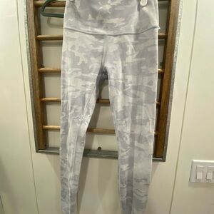 Gray Camouflage Leggings